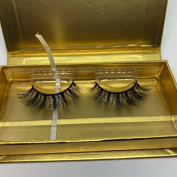 3D Volume Authentic Mink Hair False Eyelashes NWT - Picture 11 of 12